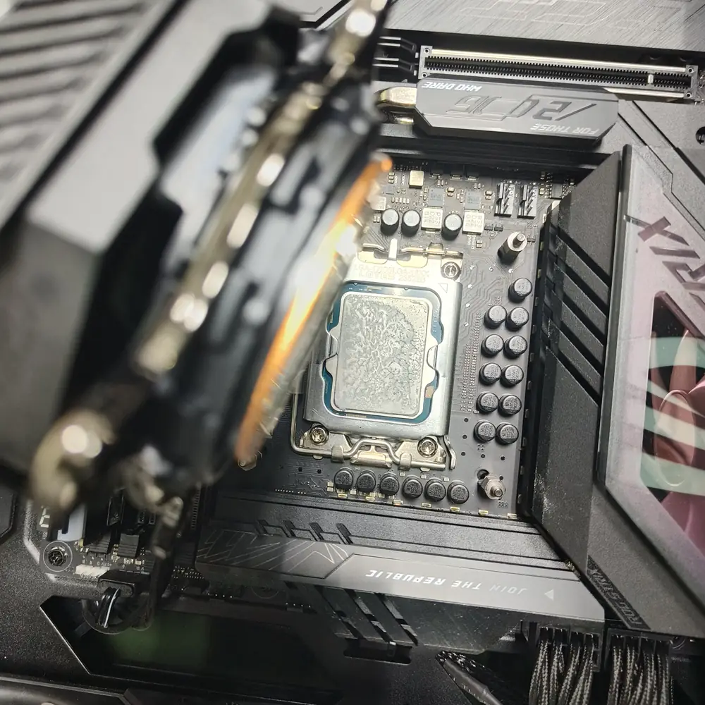 ASUS ROG Strix Dead Motherboard Recovery — Hawalli - after repair