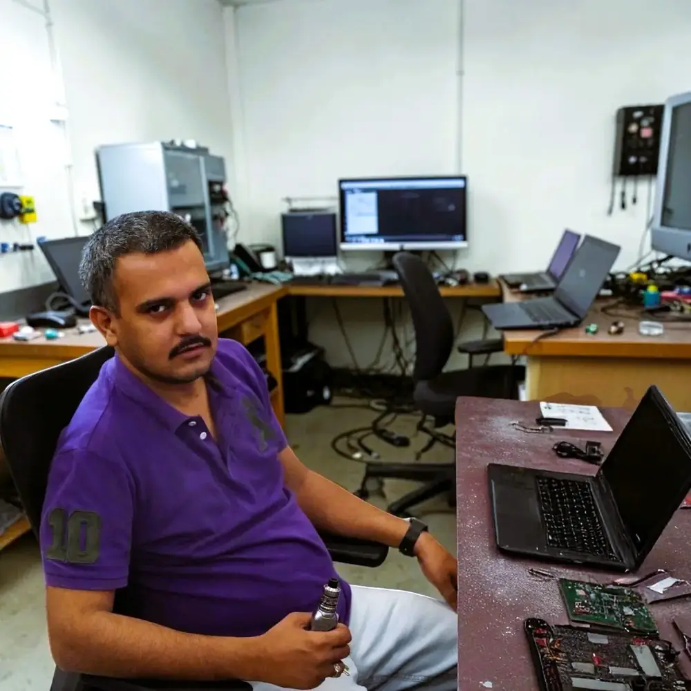 KCROC Computer Repair and Precision Diagnostic Process in Kuwait