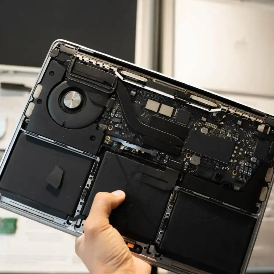 MacBook Pro M2 Liquid Damage Repair — Salmiya - before repair